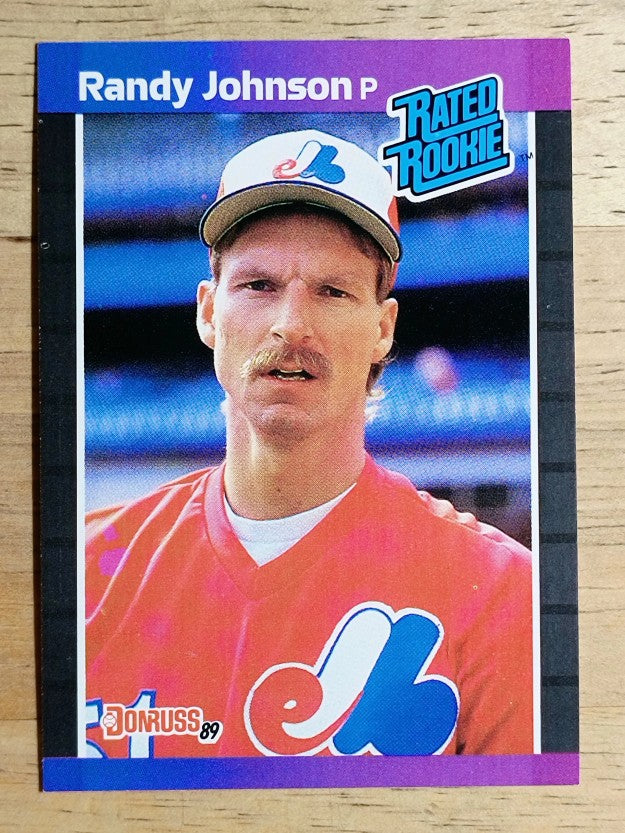 1989 Donruss #42 Randy Johnson RC RR