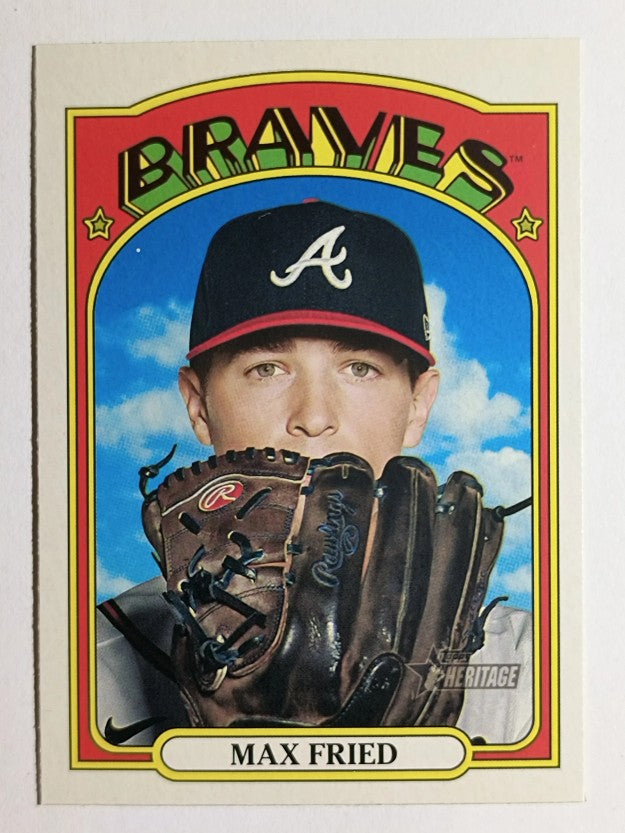2021 Topps Heritage #262 Max Fried