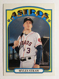 2021 Topps Heritage #272 Myles Straw