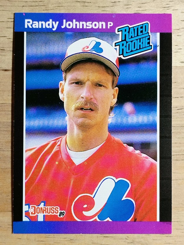 1989 Donruss #42 Randy Johnson RC RR