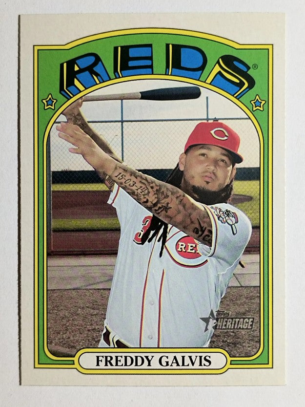 2021 Topps Heritage #283 Freddy Galvis