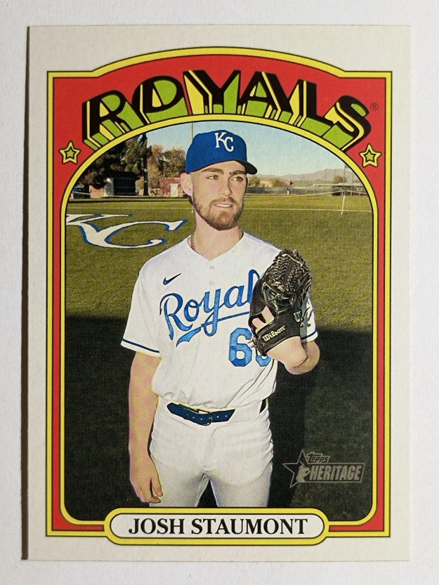 2021 Topps Heritage #284 Josh Staumont