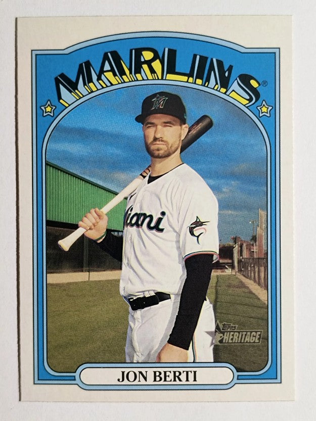 2021 Topps Heritage #288 Jon Berti