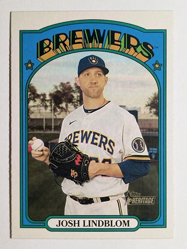 2021 Topps Heritage #289 Josh Lindblom
