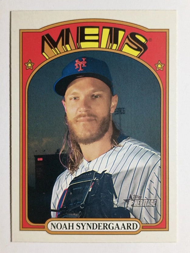 2021 Topps Heritage #290 Noah Syndergaard