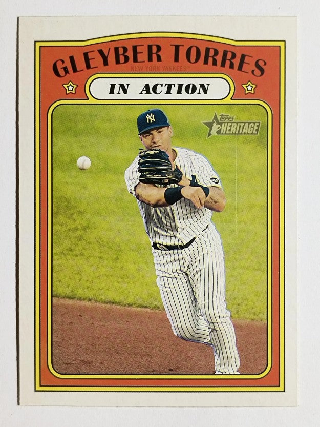 2021 Topps Heritage #292 Gleyber Torres IA