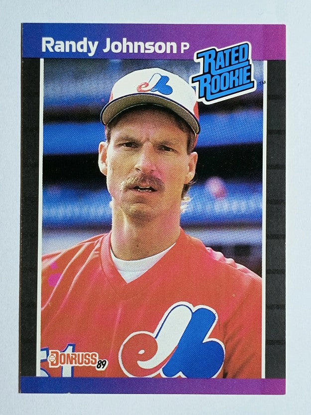 1989 Donruss #42 Randy Johnson RC RR