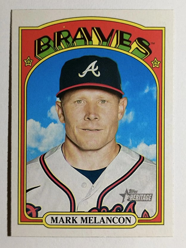 2021 Topps Heritage #324 Mark Melancon