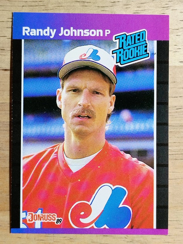 1989 Donruss #42 Randy Johnson RC RR