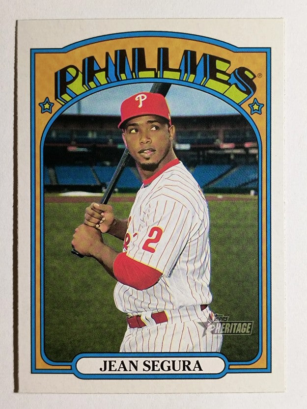 2021 Topps Heritage #338 Jean Segura