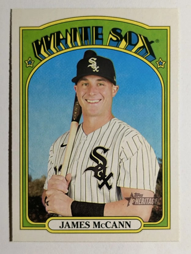 2021 Topps Heritage #346 James McCann