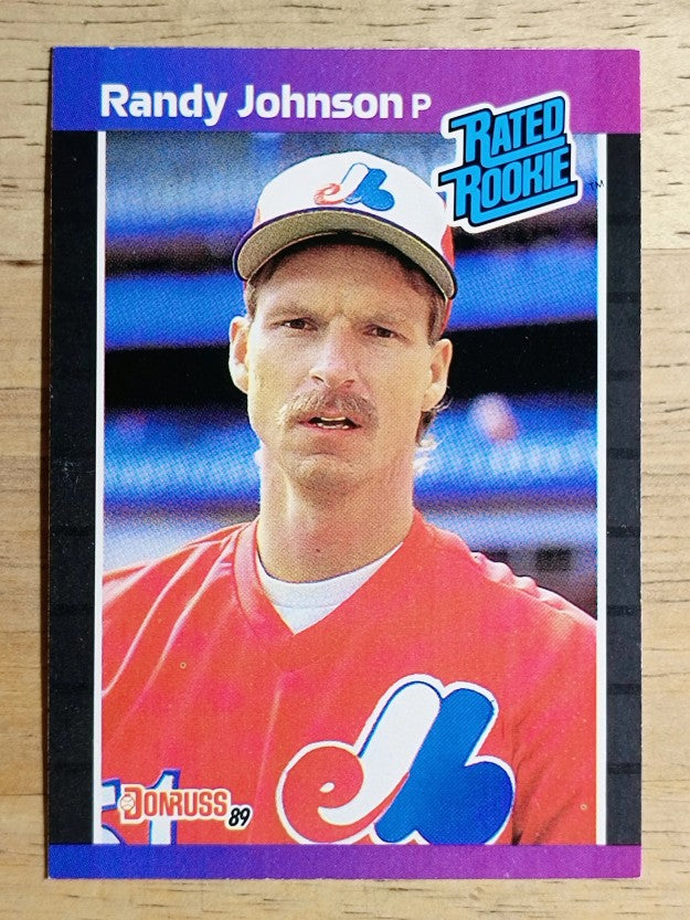1989 Donruss #42 Randy Johnson RC RR