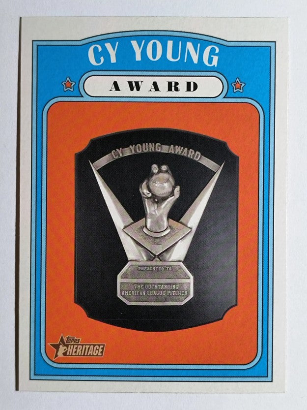 2021 Topps Heritage #365 Cy Young Award