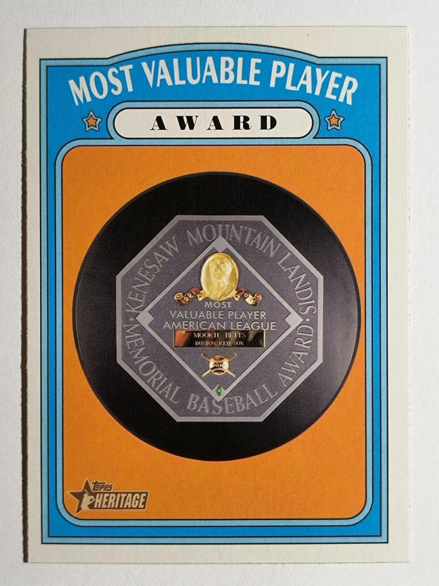 2021 Topps Heritage #366 MVP Award
