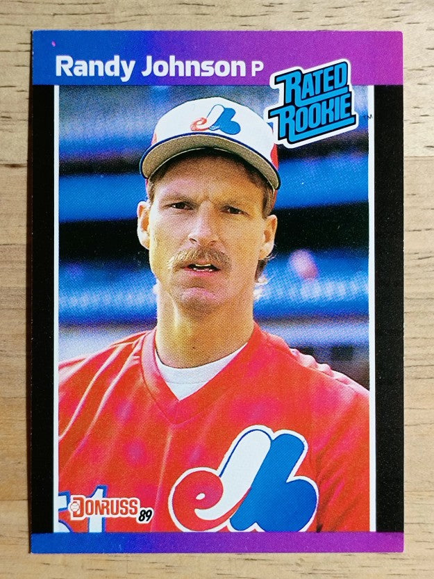 1989 Donruss #42 Randy Johnson RC RR