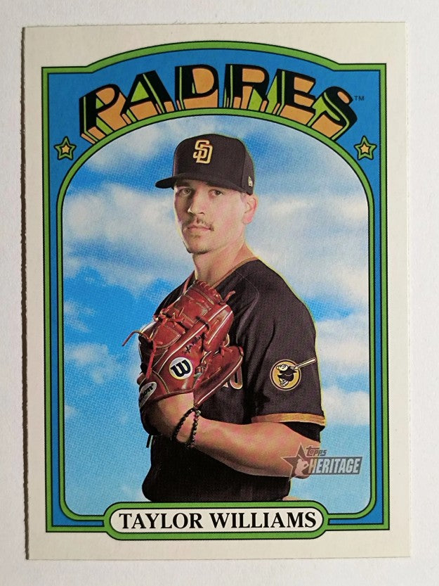 2021 Topps Heritage #369 Taylor Williams