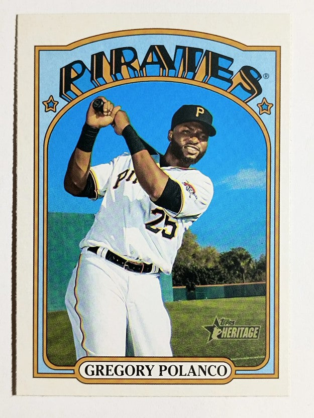 2021 Topps Heritage #371 Gregory Polanco
