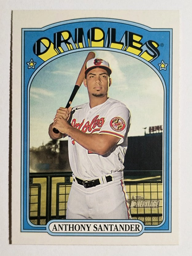 2021 Topps Heritage #377 Anthony Santander