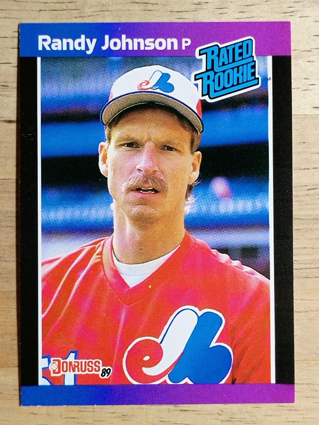 1989 Donruss #42 Randy Johnson RC RR