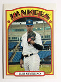2021 Topps Heritage #383 Luis Severino