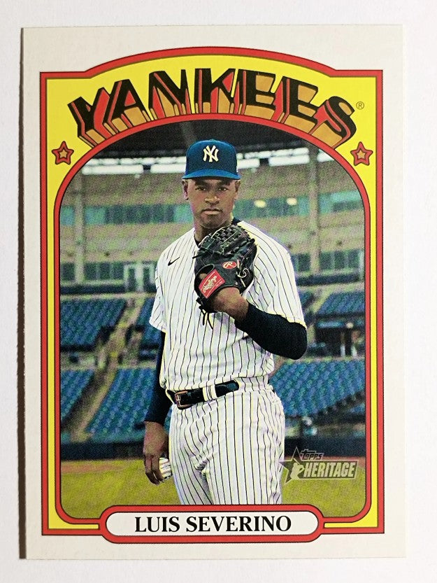2021 Topps Heritage #383 Luis Severino