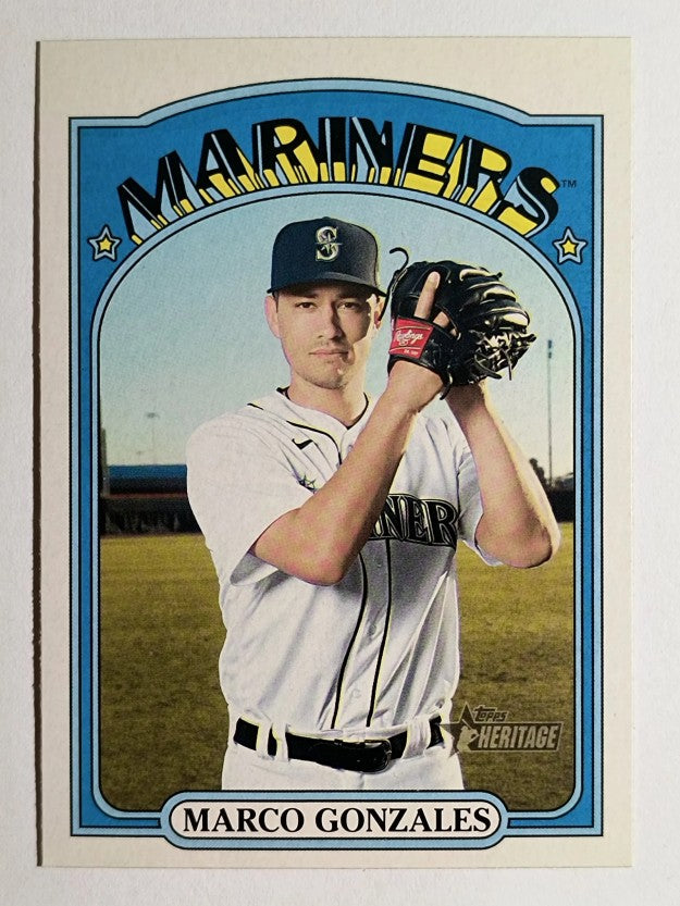 2021 Topps Heritage #384 Marco Gonzales