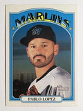 2021 Topps Heritage #385 Pablo Lopez