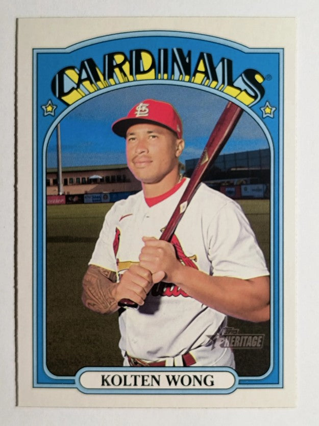 2021 Topps Heritage #399 Kolten Wong