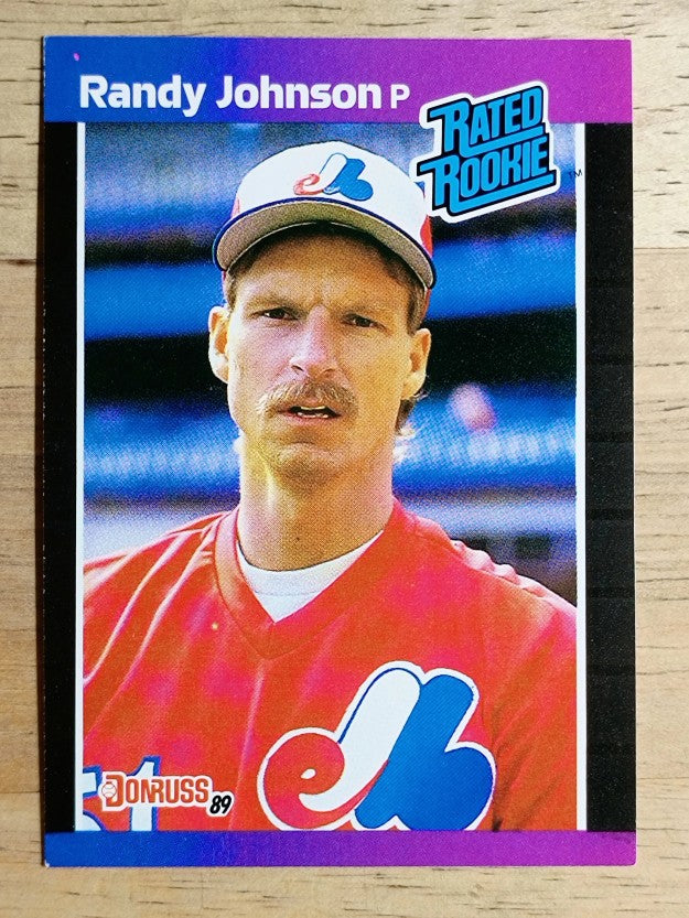 1989 Donruss #42 Randy Johnson RC RR
