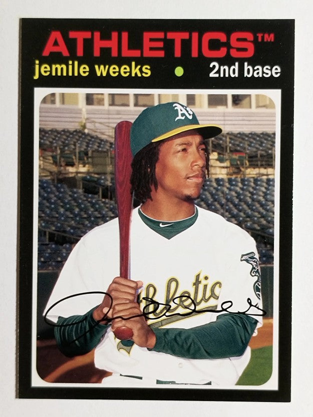 2012 Topps Archives #54 Jemile Weeks RC