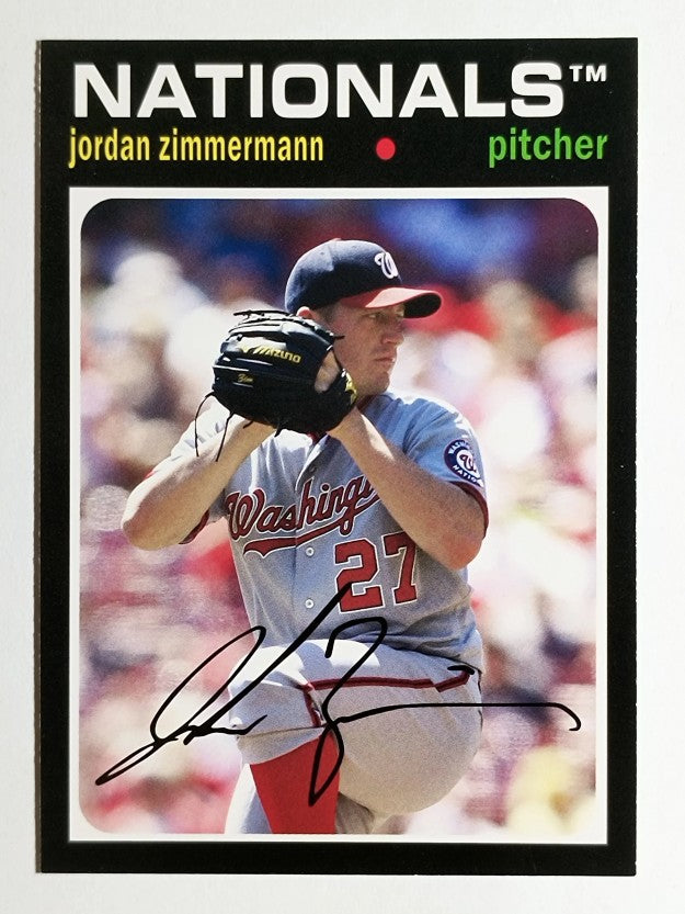 2012 Topps Archives #65 Jordan Zimmermann