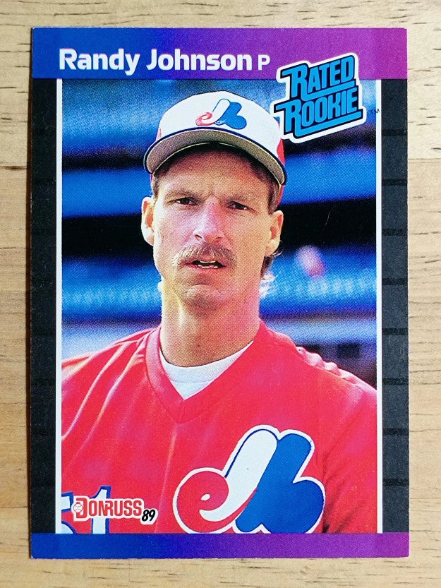 1989 Donruss #42 Randy Johnson RC RR