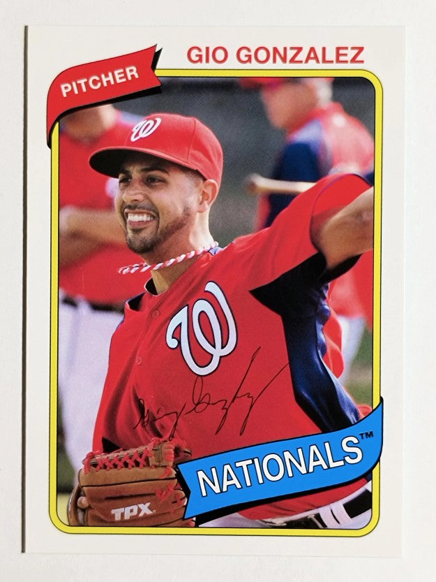 2012 Topps Archives #115 Gio Gonzalez