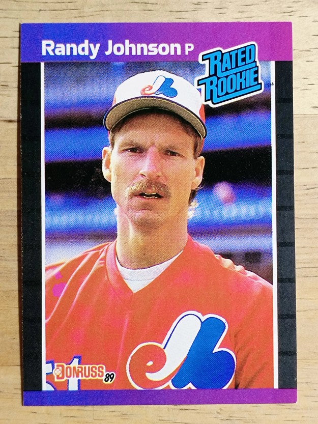 1989 Donruss #42 Randy Johnson RC RR