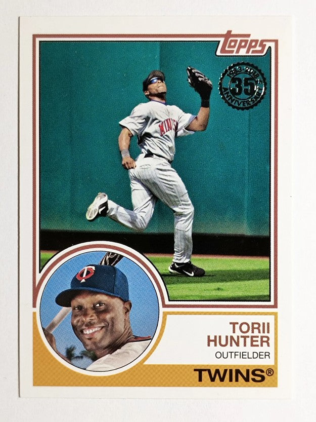 2018 Topps Update '83 Topps #837 Torii Hunter