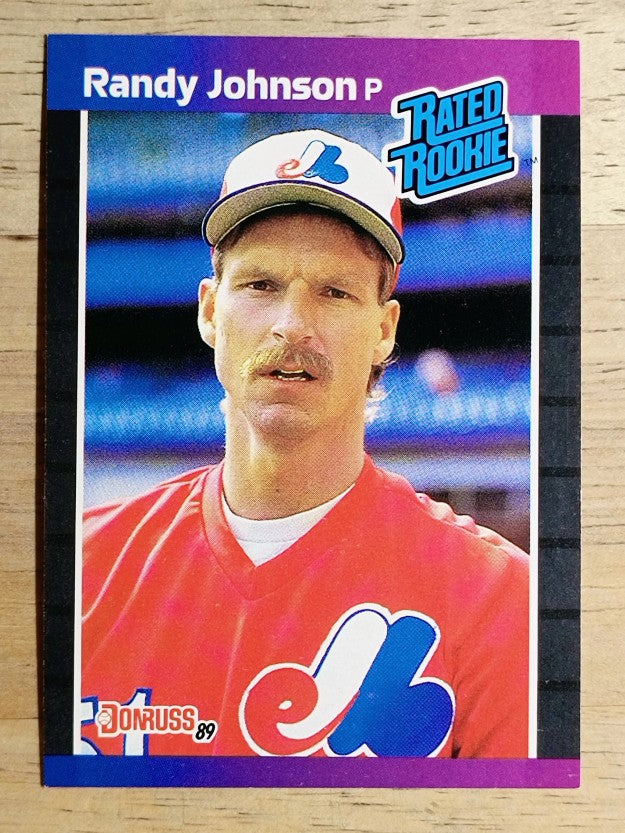 1989 Donruss #42 Randy Johnson RC RR