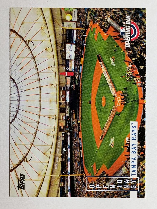 2020 Topps Opening Day Opening Day #OD12 Tampa Bay Rays