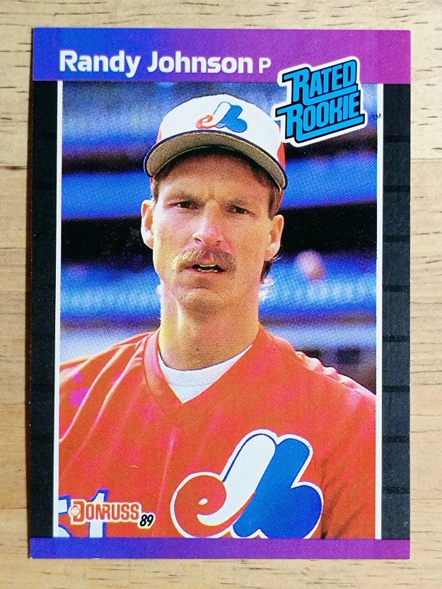 1989 Donruss #42 Randy Johnson RC RR