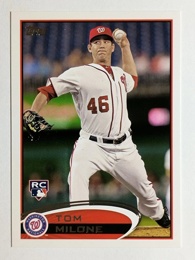 2012 Topps #40 Tom Milone RC
