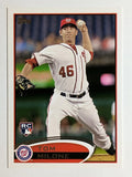 2012 Topps #40 Tom Milone RC