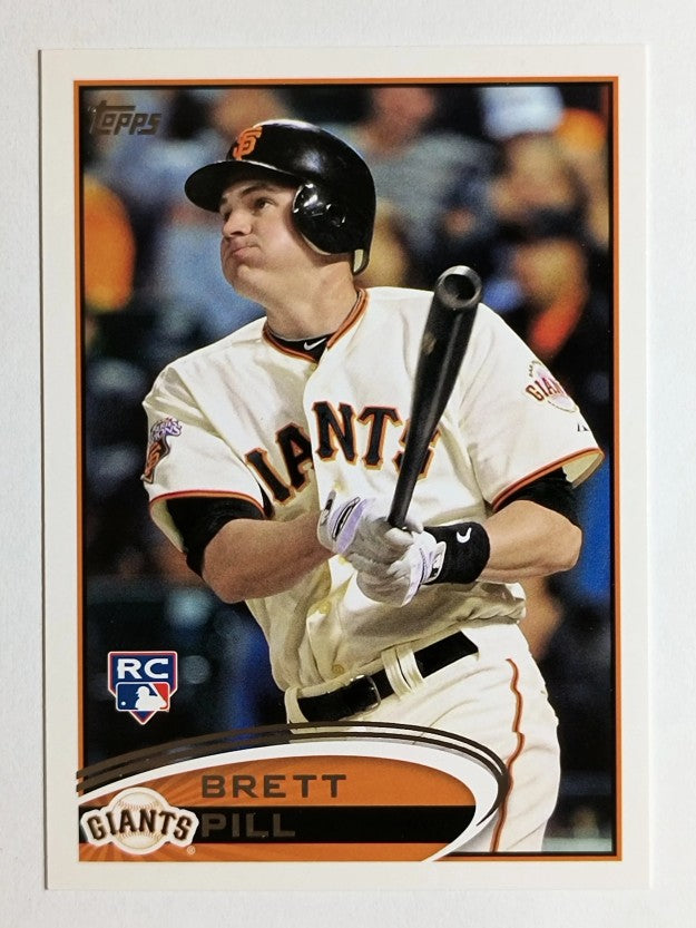 2012 Topps #70 Brett Pill RC