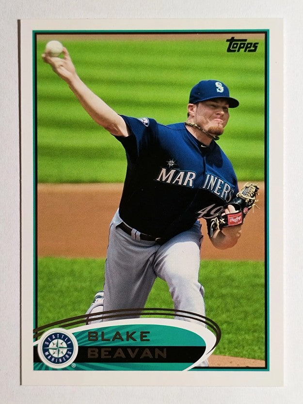 2012 Topps #168 Blake Beavan