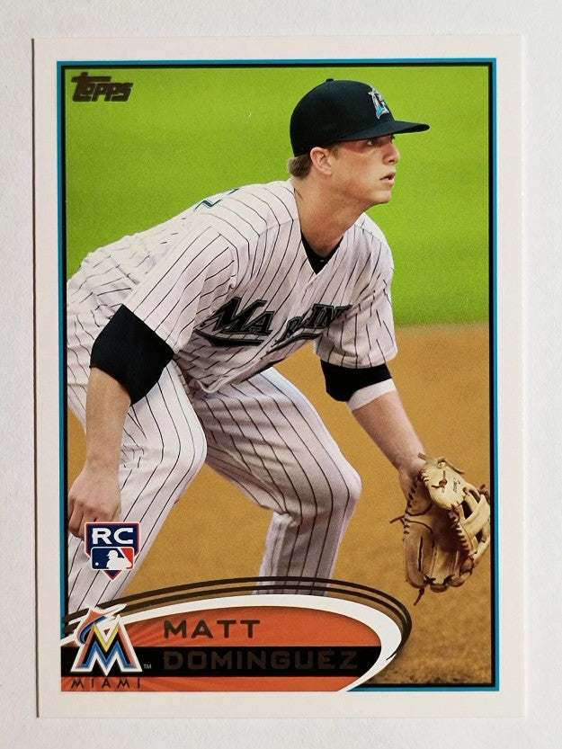 2012 Topps #198 Matt Dominguez RC