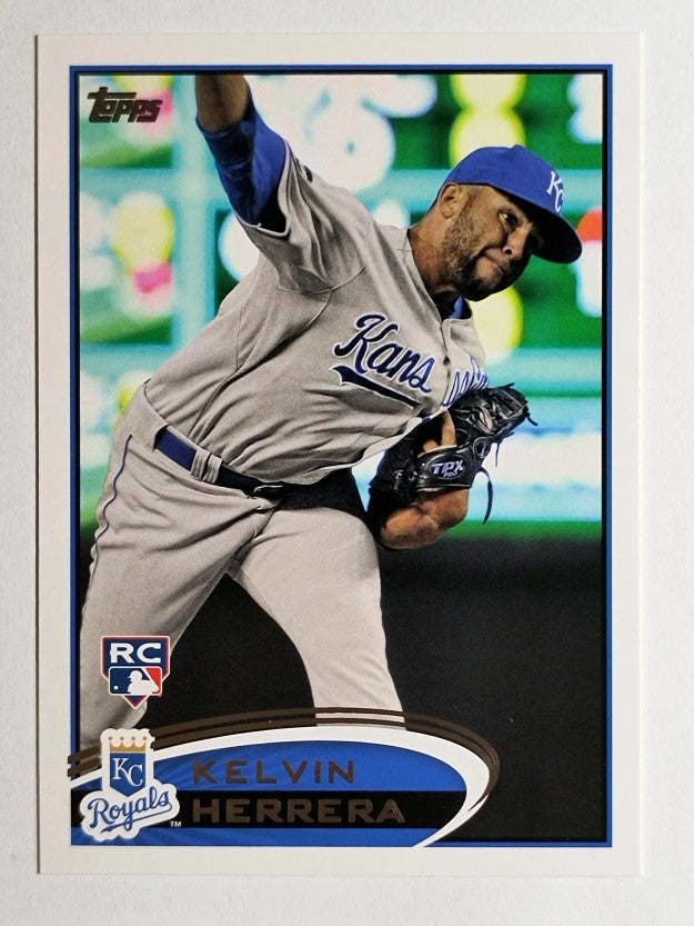 2012 Topps #211 Kelvin Herrera RC