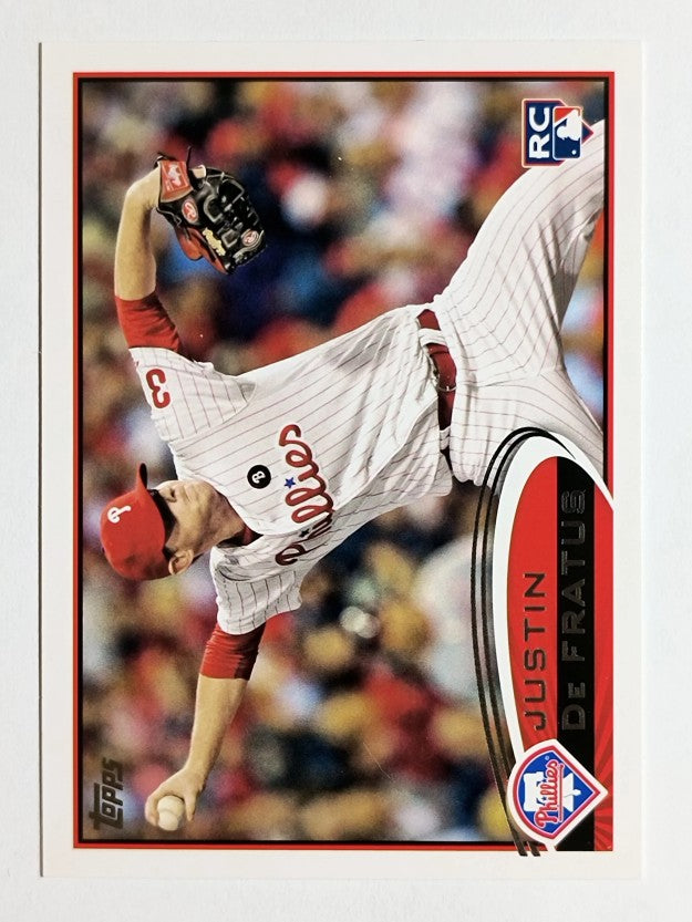 2012 Topps #243 Justin De Fratus RC