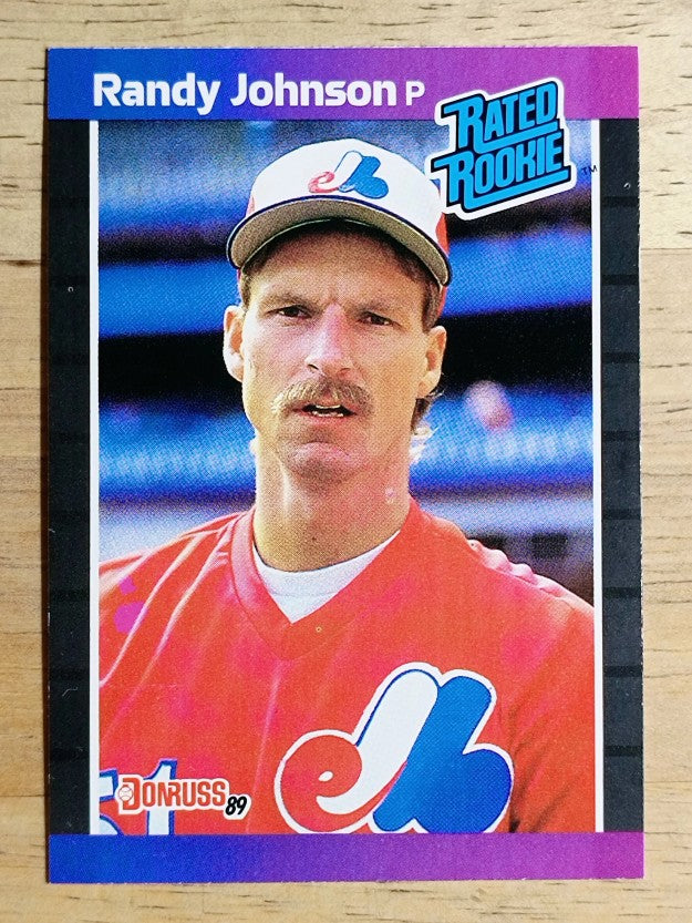 1989 Donruss #42 Randy Johnson RC RR