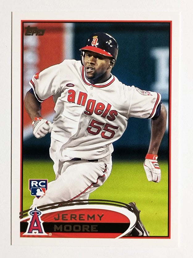 2012 Topps #277 Jeremy Moore RC