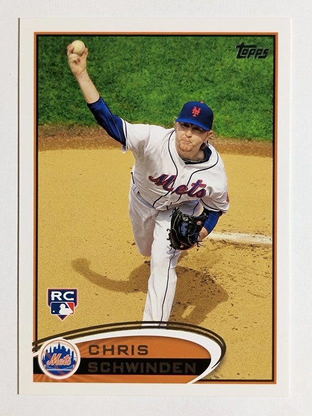 2012 Topps #325 Chris Schwinden RC