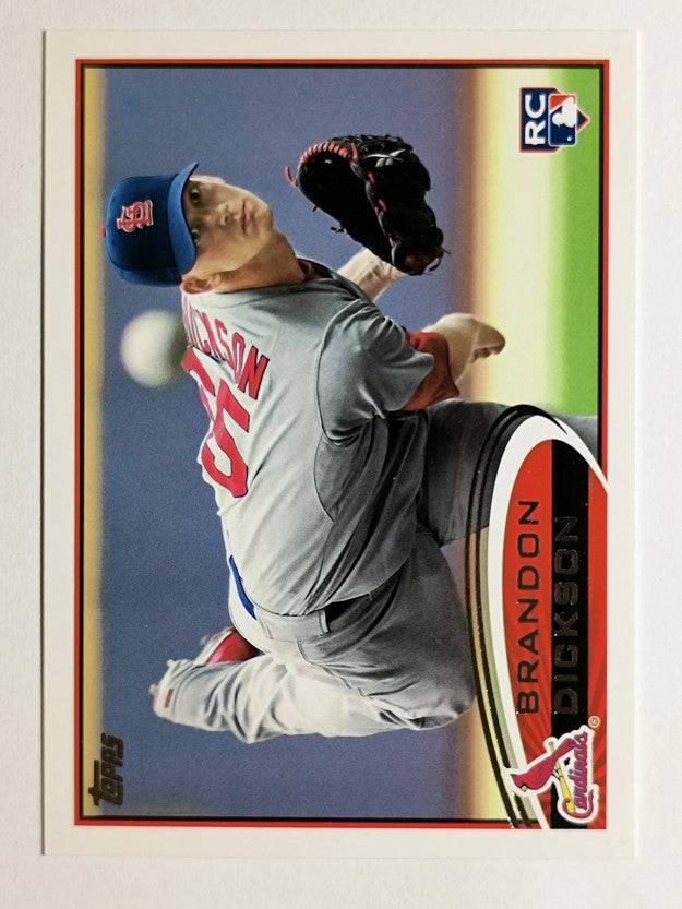 2012 Topps #559 Brandon Dickson RC
