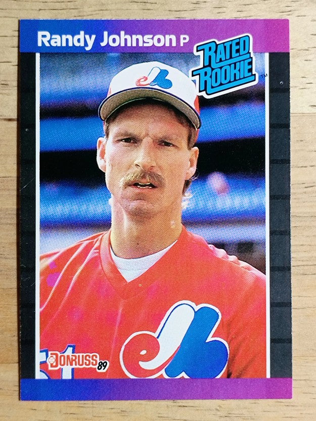 1989 Donruss #42 Randy Johnson RC RR